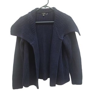 Talbots Navy Blue Open Cardigan Women’s size Small